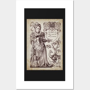 Renaissance Lady Posters and Art